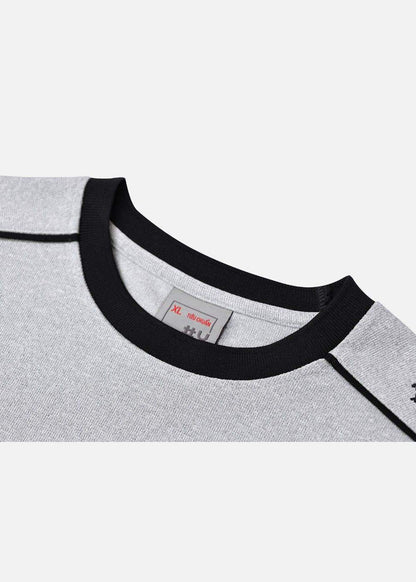 Áo Thun Waffle Co Giãn Seventy Seven 41 Xám - YaMe.vn