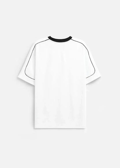 Áo Thun Waffle Co Giãn Seventy Seven 42 Trắng - YaMe.vn