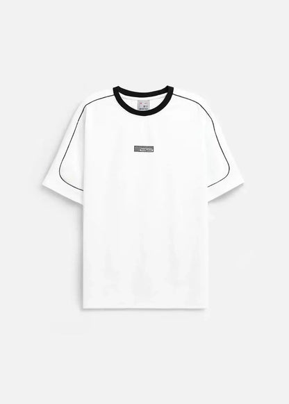 Áo Thun Waffle Co Giãn Seventy Seven 42 Trắng - YaMe.vn