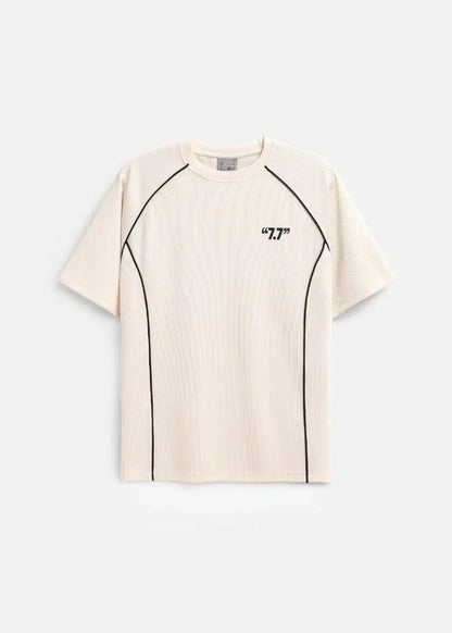 Áo Thun Ribbing Mềm Mại Bền Bỉ Seventy Seven 43 Be - YaMe.vn