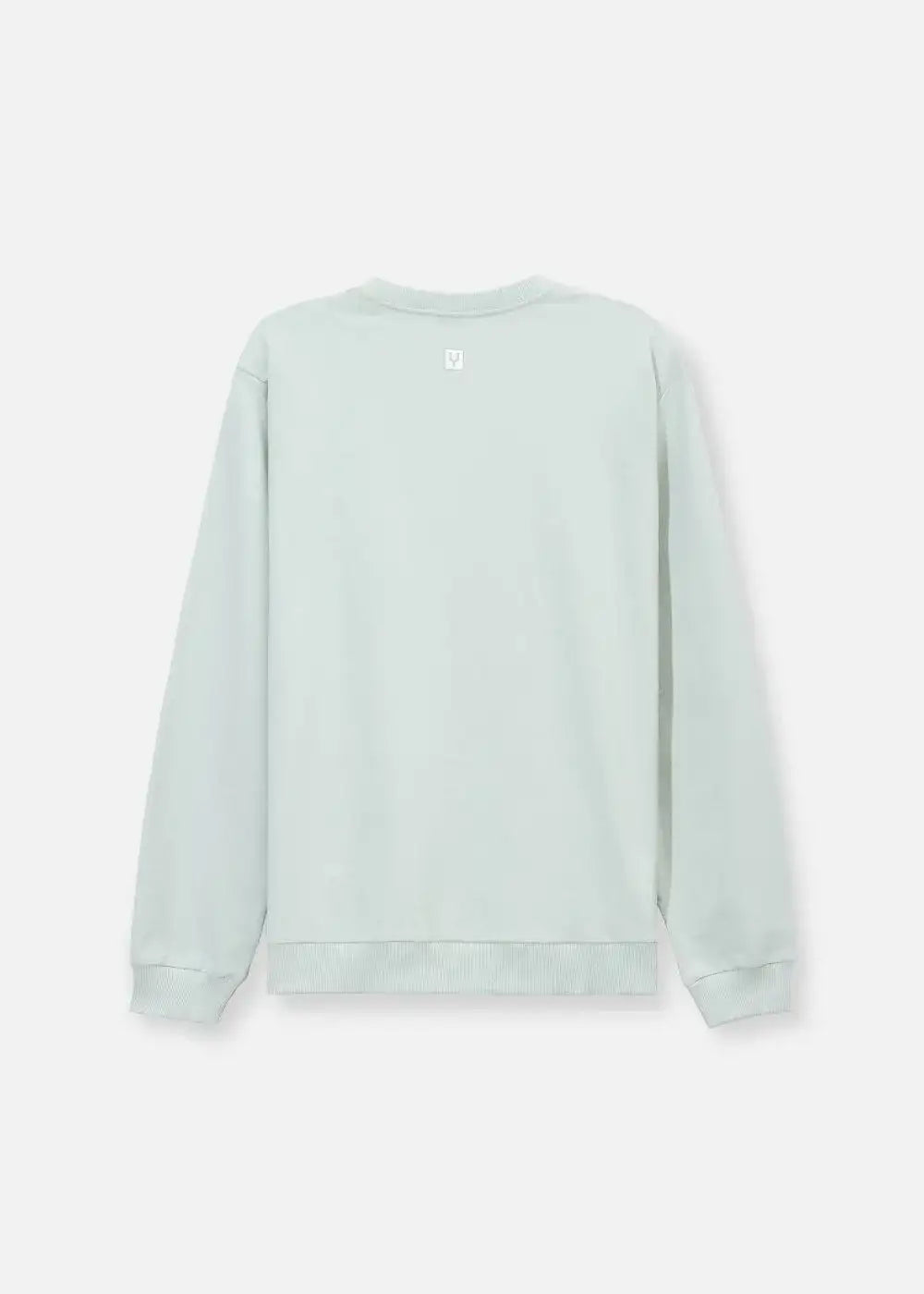 Áo Thun Sweater Cotton No Style M18 Xanh Ngọc Pastel - YaMe.vn