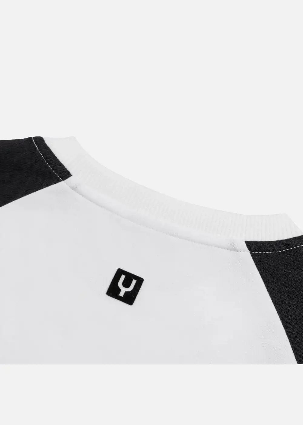 Áo Thun Tay Dài Phối Màu No Style M15 Trắng Đen - YaMe.vn