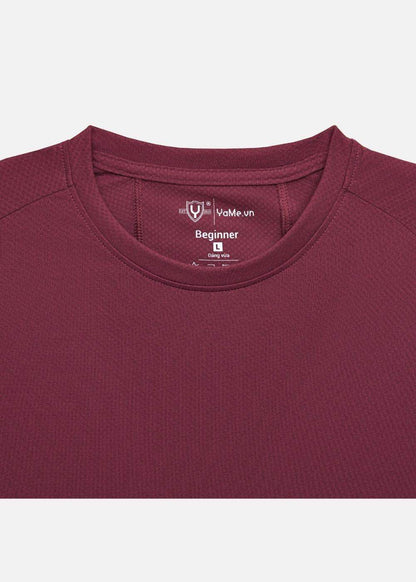 Áo Thun Thể Thao Ultra Thin The Beginner 001 Đỏ Đậm - YaMe.vn