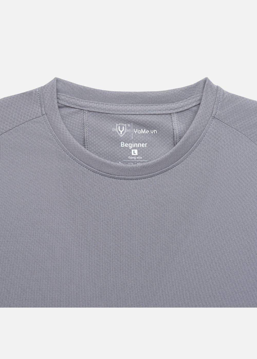 Áo Thun Thể Thao Ultra Thin The Beginner 001 Xám - YaMe.vn