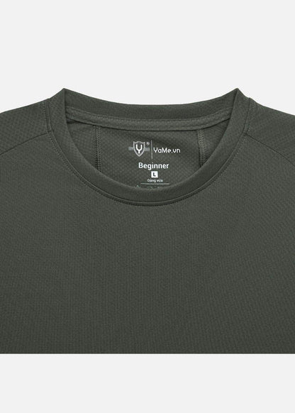 Áo Thun Thể Thao Ultra Thin The Beginner 001 Xanh Lá Đậm - YaMe.vn