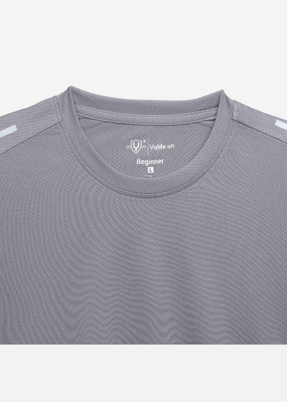 Áo Thun Tay Dài Thể Thao Ultra Thin The Beginner 003 Xám - YaMe.vn