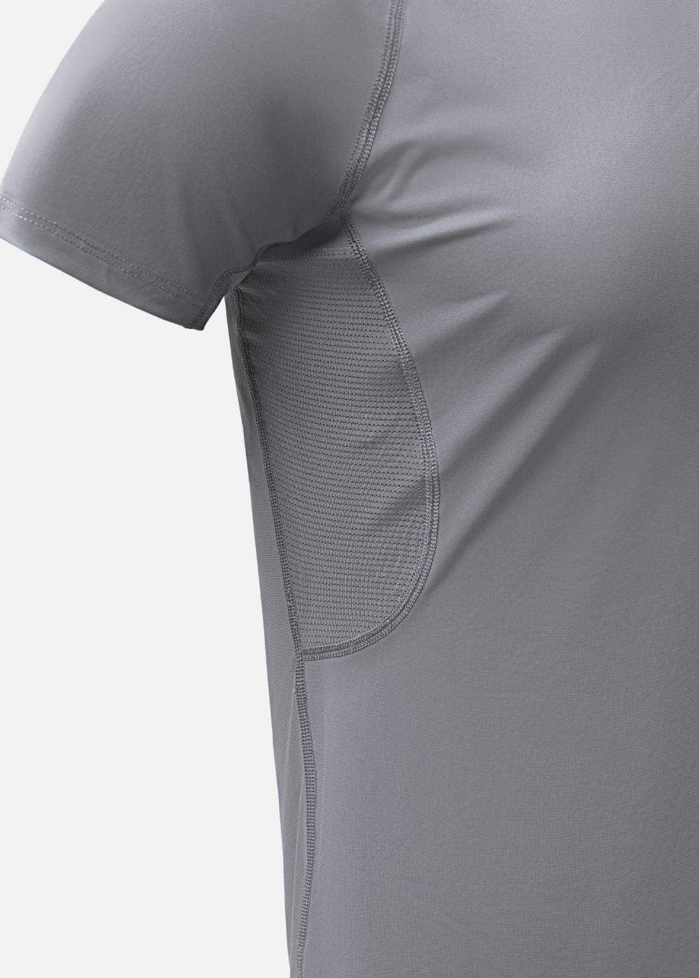 Áo Thun Thể Thao Ultra Stretch The Trainer 003 Xám - YaMe.vn