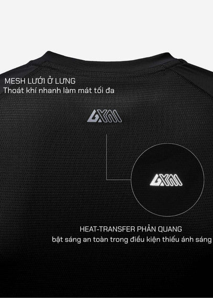 Áo Thun Tay Dài Thể Thao Ultra Stretch The Trainer 005 Đen - YaMe.vn