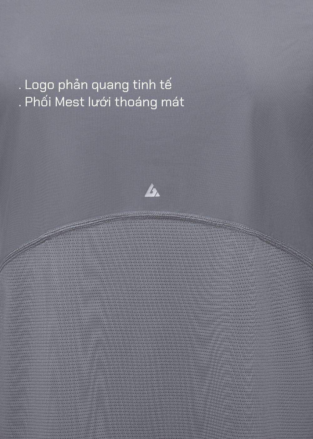 Áo Thun Tay Dài Thể Thao Ultra Stretch The Trainer 006 Xám - YaMe.vn