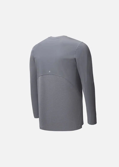 Áo Thun Tay Dài Thể Thao Ultra Stretch The Trainer 006 Xám - YaMe.vn