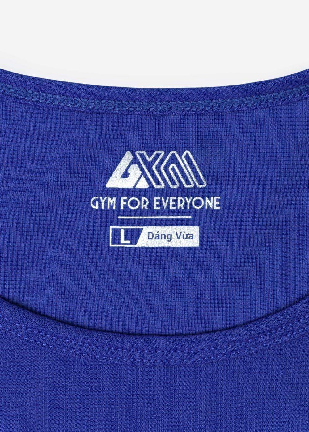 Áo Thun 3 Lỗ Thể Thao Ultra Stretch The Trainer 008 Xanh Dương - YaMe.vn