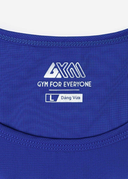 Áo Thun 3 Lỗ Thể Thao Ultra Stretch The Trainer 008 Xanh Dương - YaMe.vn