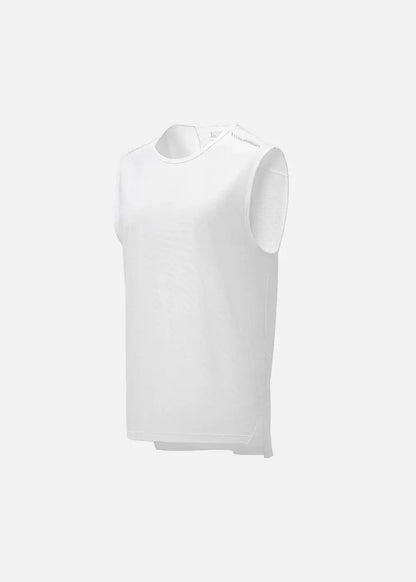 Áo Thun 3 Lỗ Thể Thao Ultra Stretch The Trainer 009 Trắng - YaMe.vn