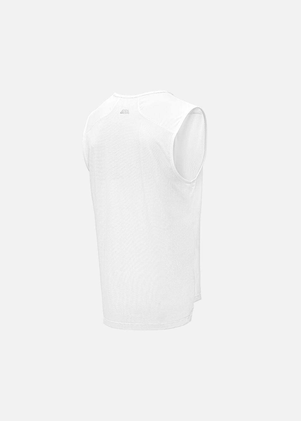 Áo Thun 3 Lỗ Thể Thao Ultra Stretch The Trainer 009 Trắng - YaMe.vn