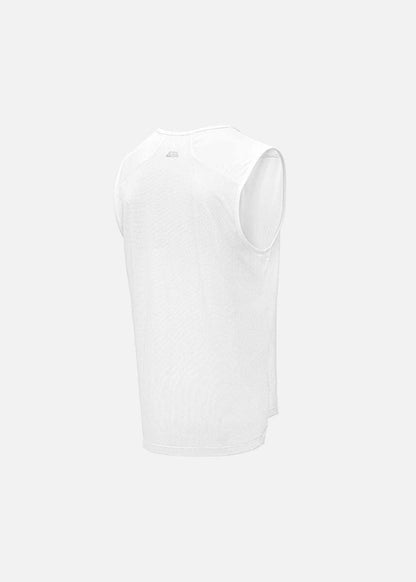 Áo Thun 3 Lỗ Thể Thao Ultra Stretch The Trainer 009 Trắng - YaMe.vn