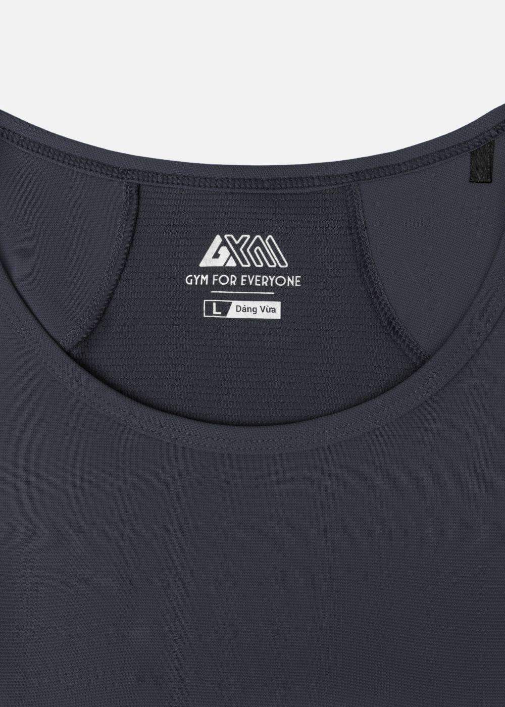 Áo Thun 3 Lỗ Thể Thao Ultra Stretch The Trainer 009 Xám Đậm - YaMe.vn