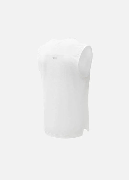 Áo Thun 3 Lỗ Thể Thao Ultra Stretch The Trainer 010 Trắng - YaMe.vn