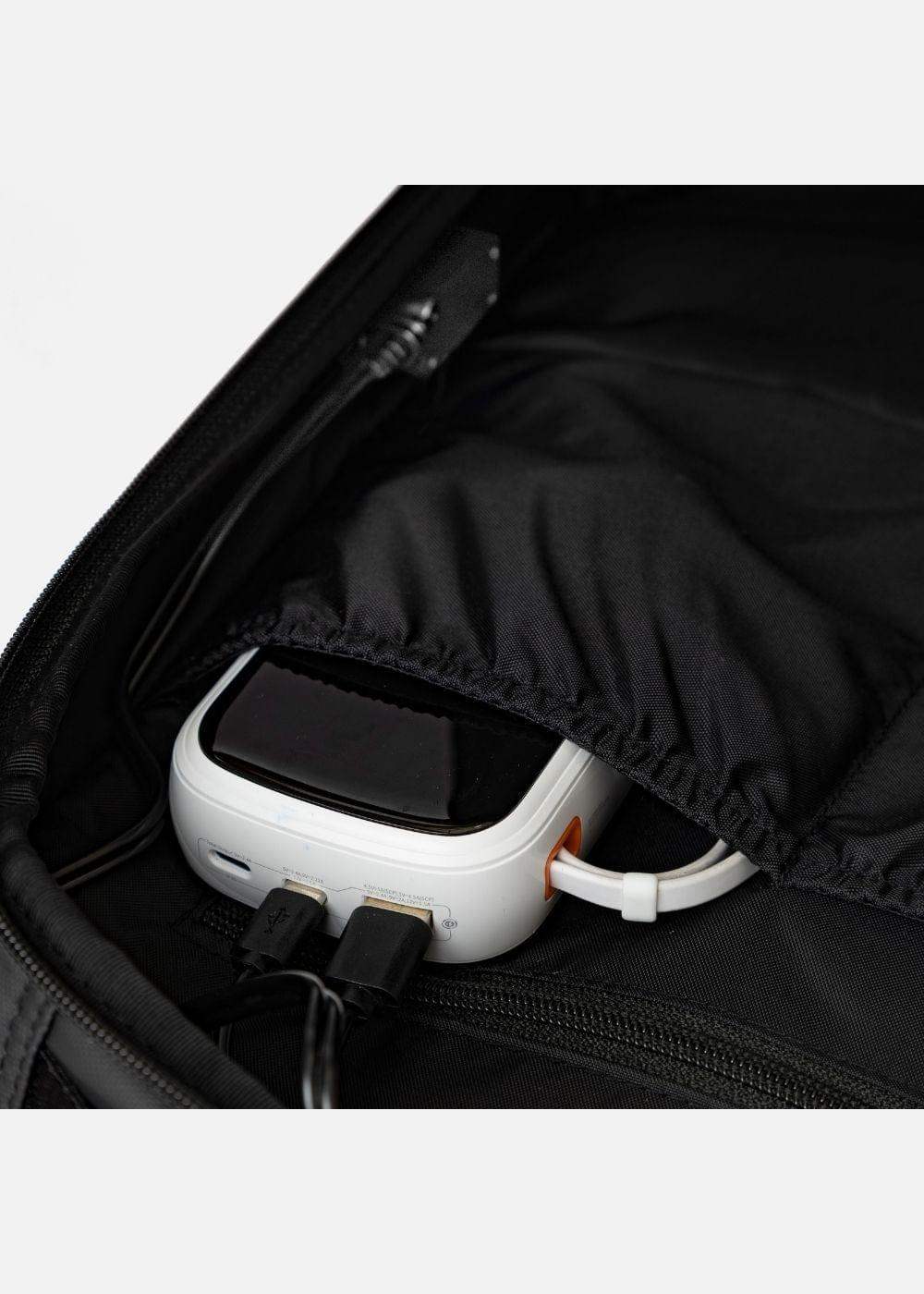 Balo Smart Cao Cấp Cổng Sạc Tích Hợp First Class 02 Đen - YaMe.vn