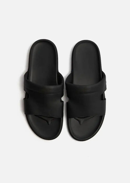 Dép Đế Thấp Slide Slipper #Y2010 13 Đen - YaMe.vn