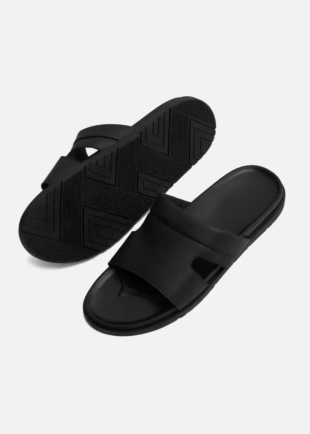 Dép Đế Thấp Slide Slipper #Y2010 13 Đen - YaMe.vn