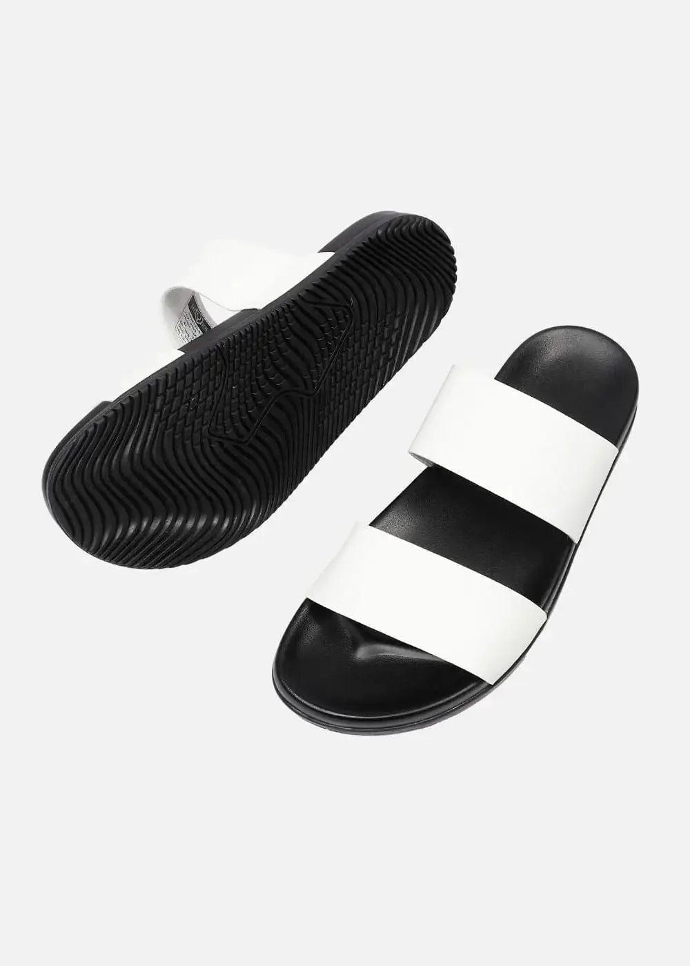 Dép Đế Thấp Two-strap Slides #Y2010 14 Trắng - YaMe.vn