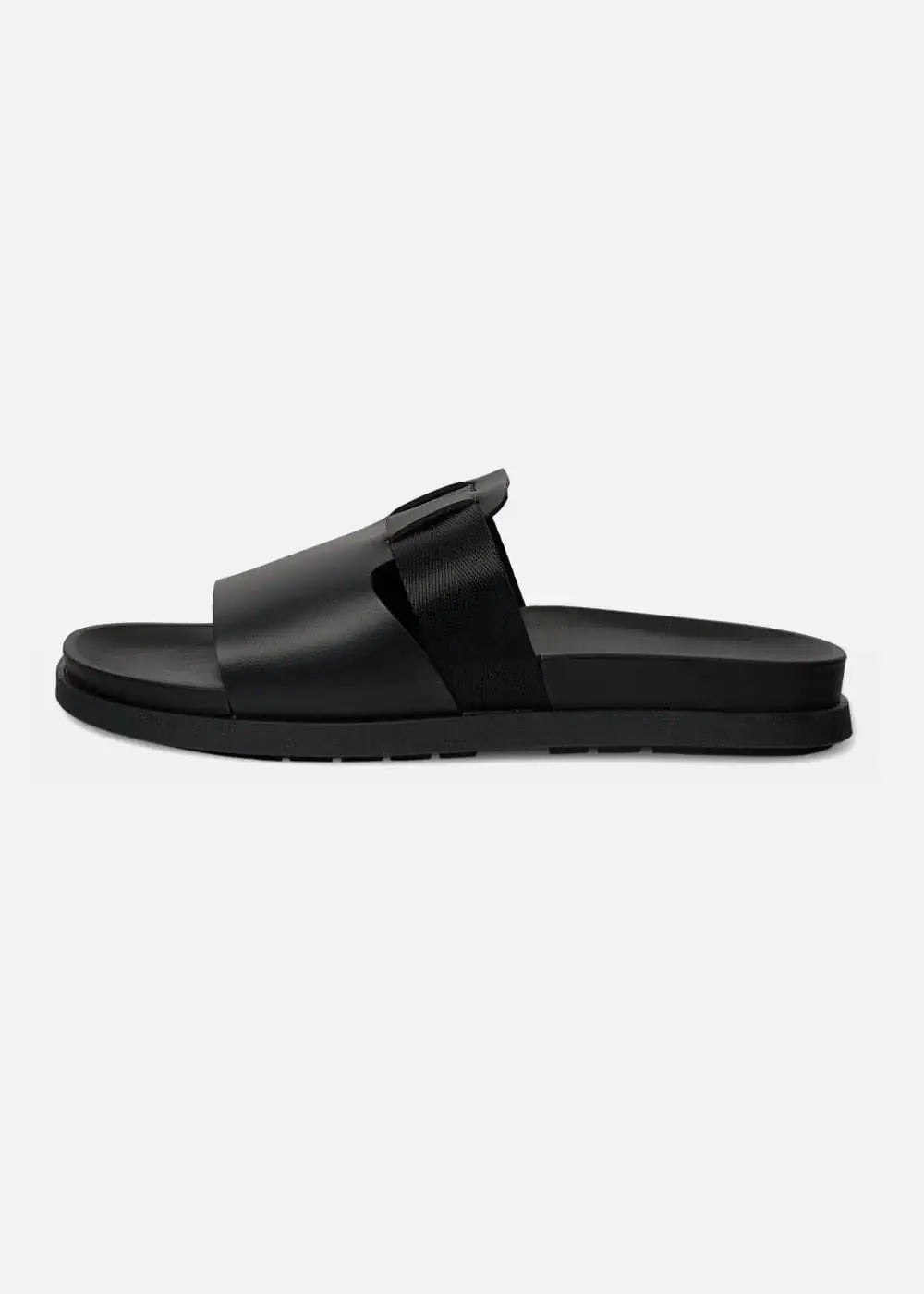 Dép Đế Thấp Slide Slipper #Y2010 16 Đen - YaMe.vn