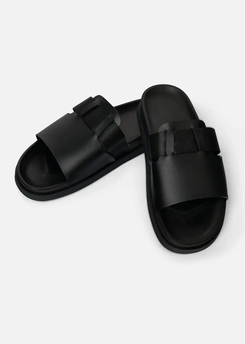 Dép Đế Thấp Slide Slipper #Y2010 16 Đen - YaMe.vn