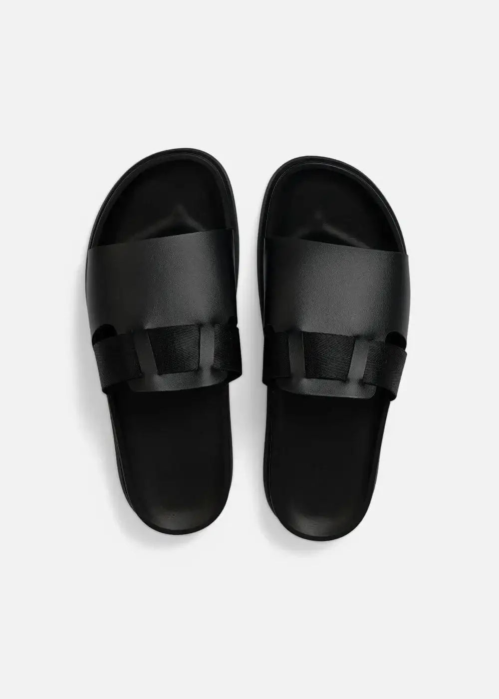 Dép Đế Thấp Slide Slipper #Y2010 16 Đen - YaMe.vn