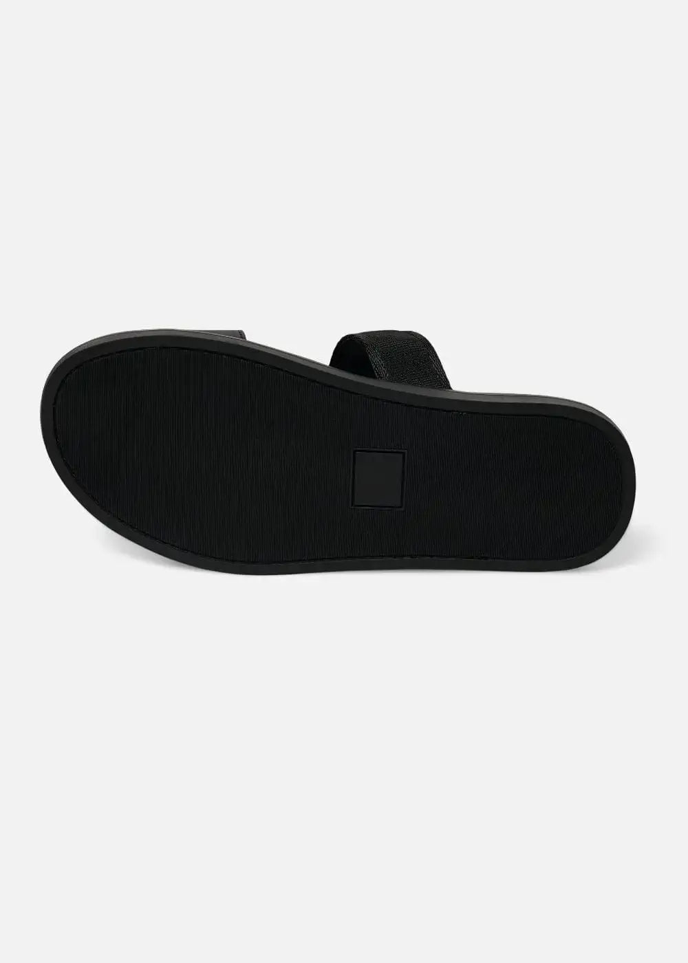 Dép Đế Thấp Two-strap Slides #Y2010 18 Đen - YaMe.vn