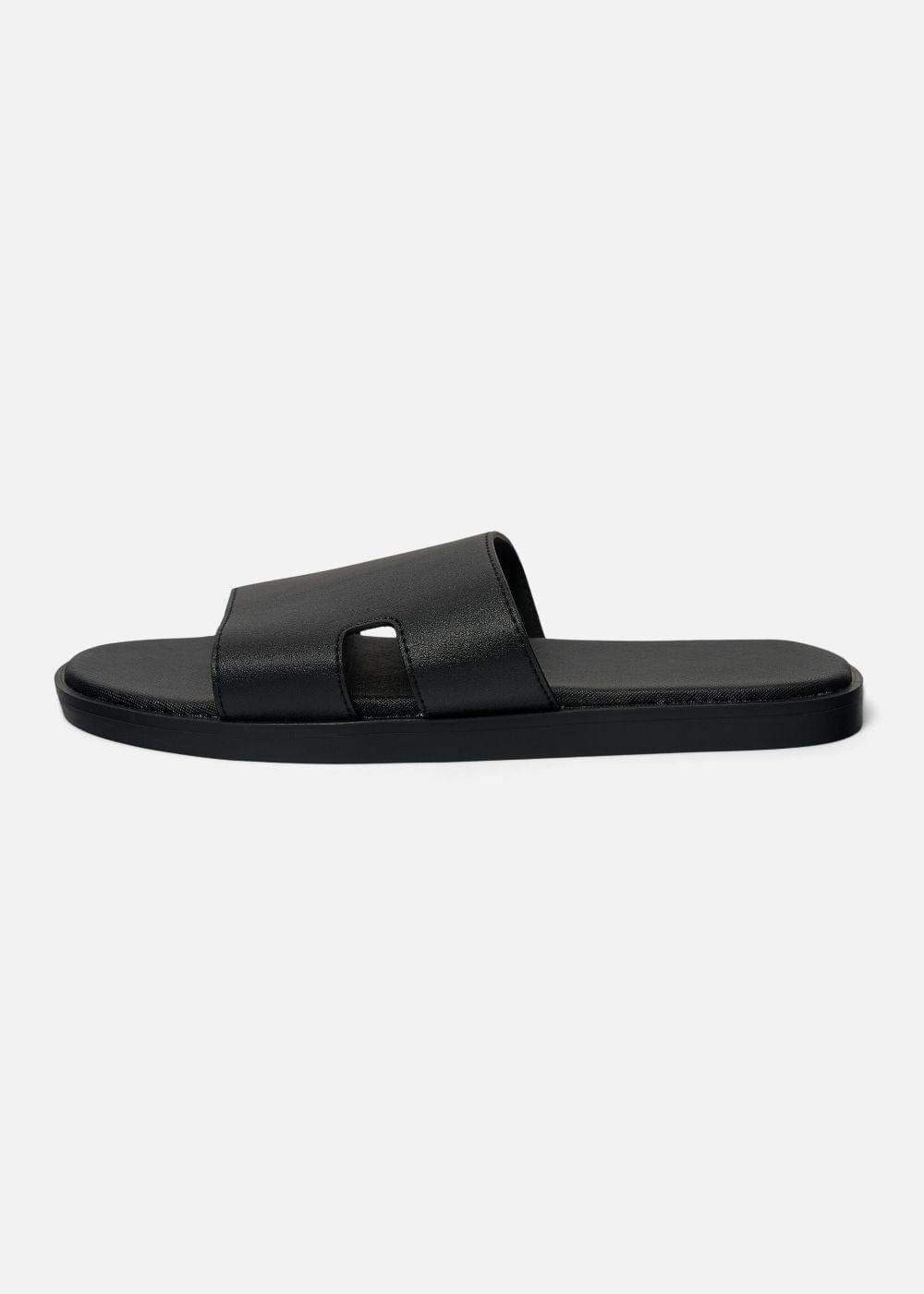 Dép Đế Thấp Slide Slipper #Y2010 19 Đen - YaMe.vn