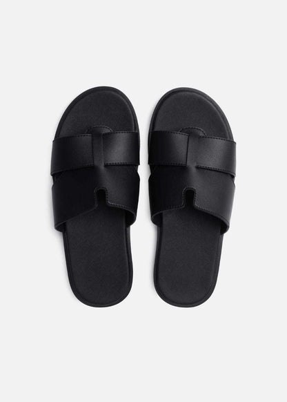 Dép Đế Thấp Slide Slipper #Y2010 20 Đen - YaMe.vn