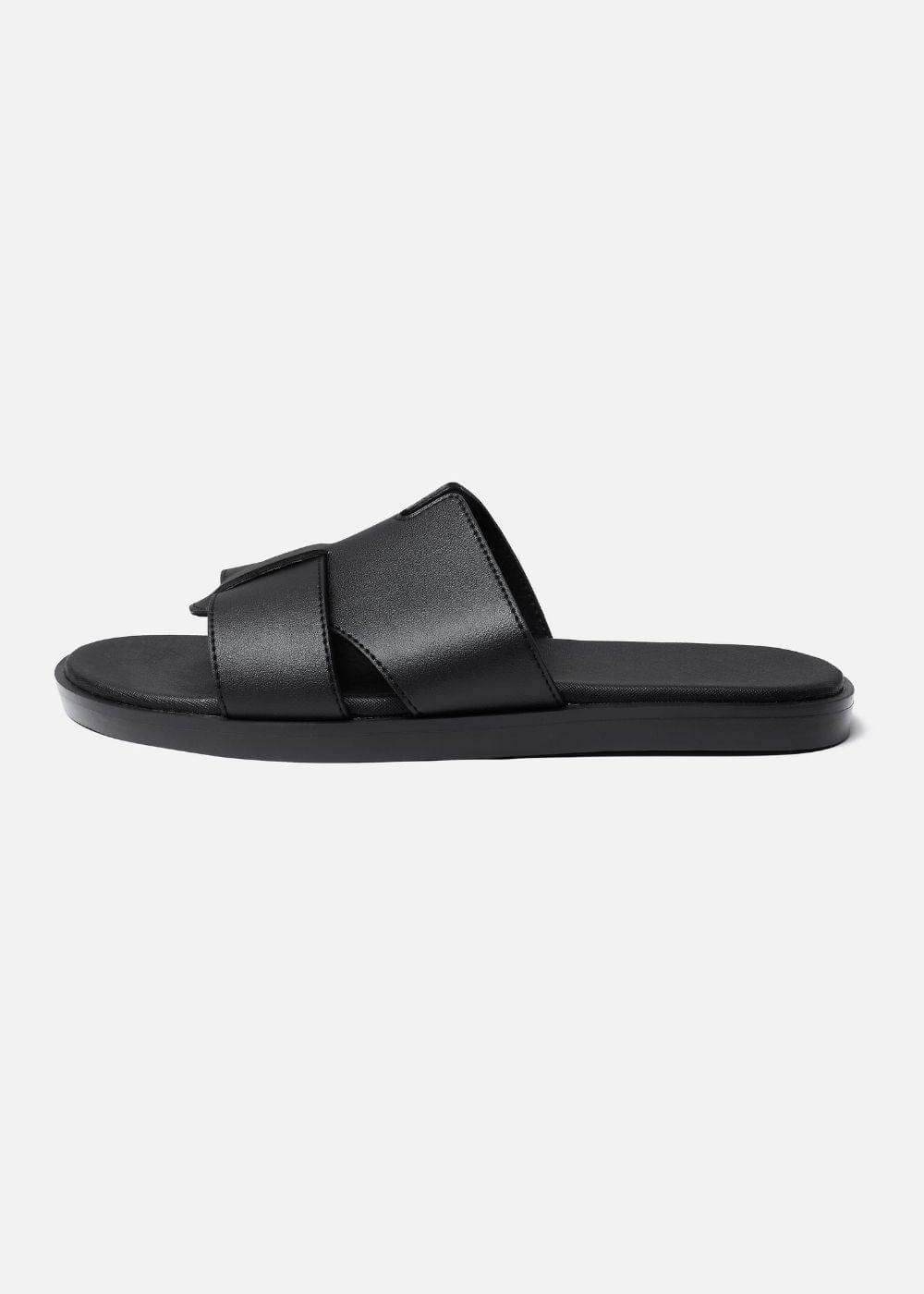 Dép Đế Thấp Slide Slipper #Y2010 20 Đen - YaMe.vn
