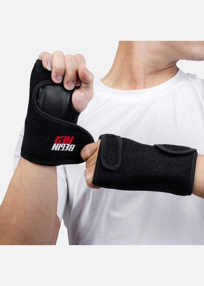 Găng Tay Thể Thao Chống Trượt Nẹp Định Hình BG 92 Đen - YaMe.vn