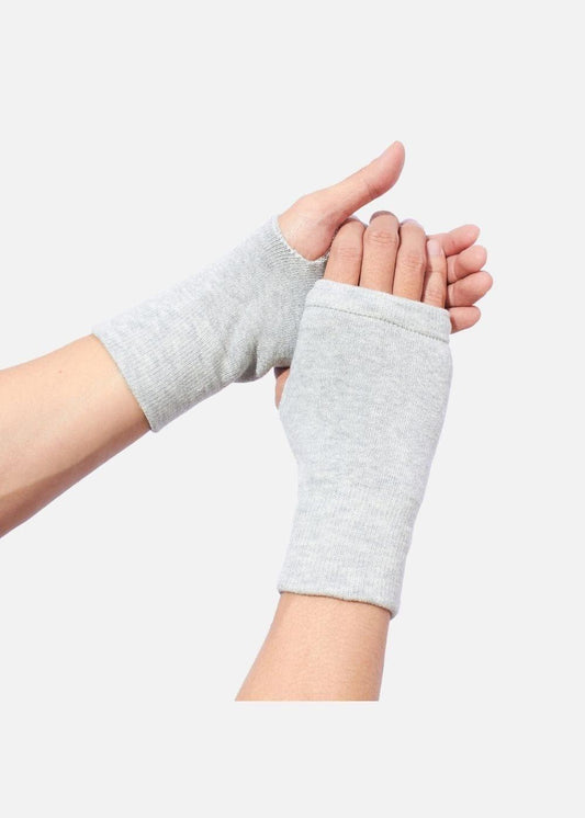 Găng Tay Ngắn Chống Nắng #Y2010 01 Xám Nhạt - YaMe.vn