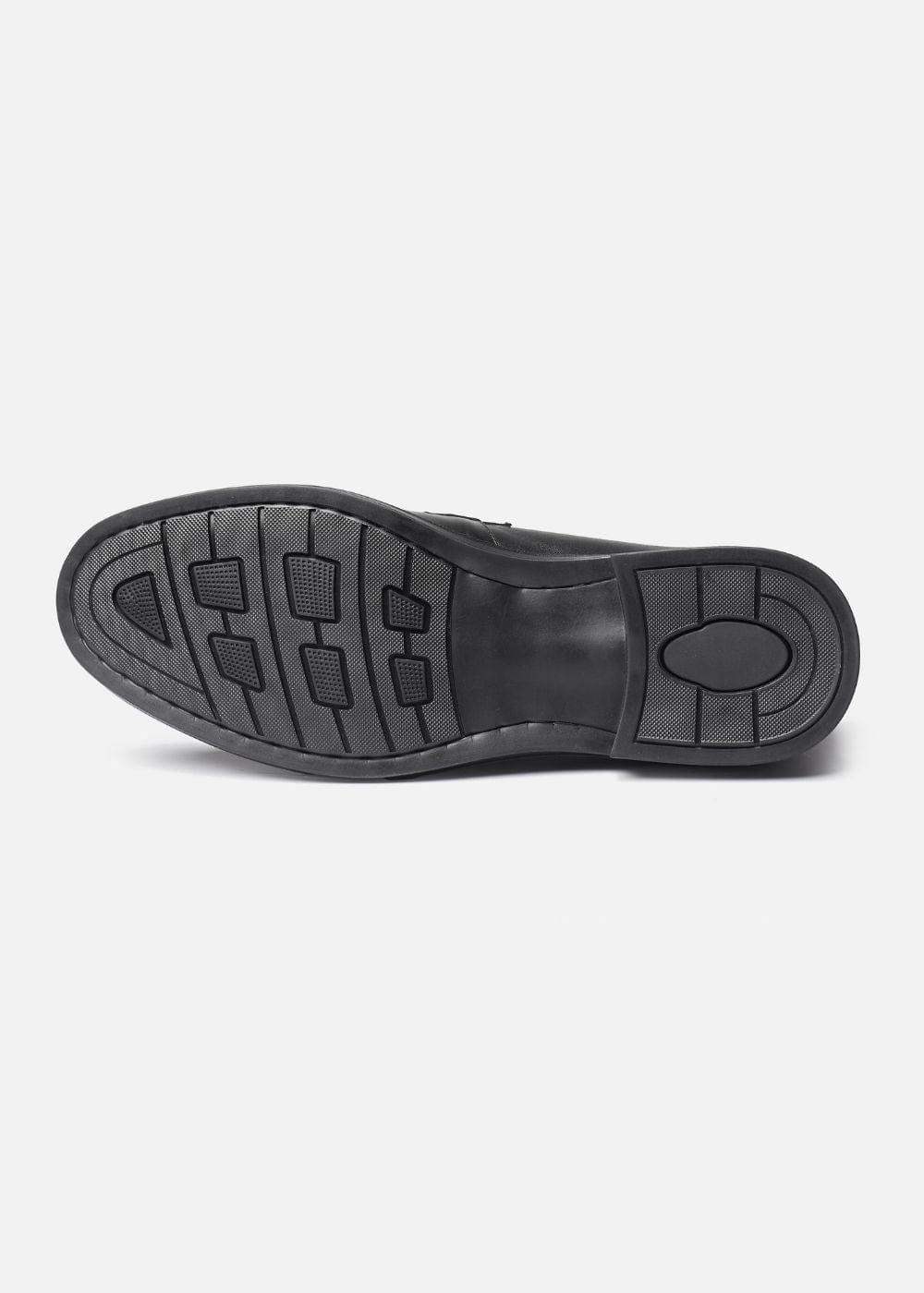 Giày Tây Loafer Real Leather 02 Đen - YaMe.vn