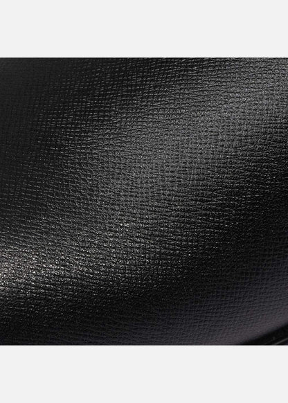 Giày Tây Oxford Real Leather 04 Đen - YaMe.vn