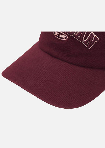 Nón Dad Hat Kaki Bền Bỉ MICHIGAN NS M142 Đỏ Đậm - YaMe.vn