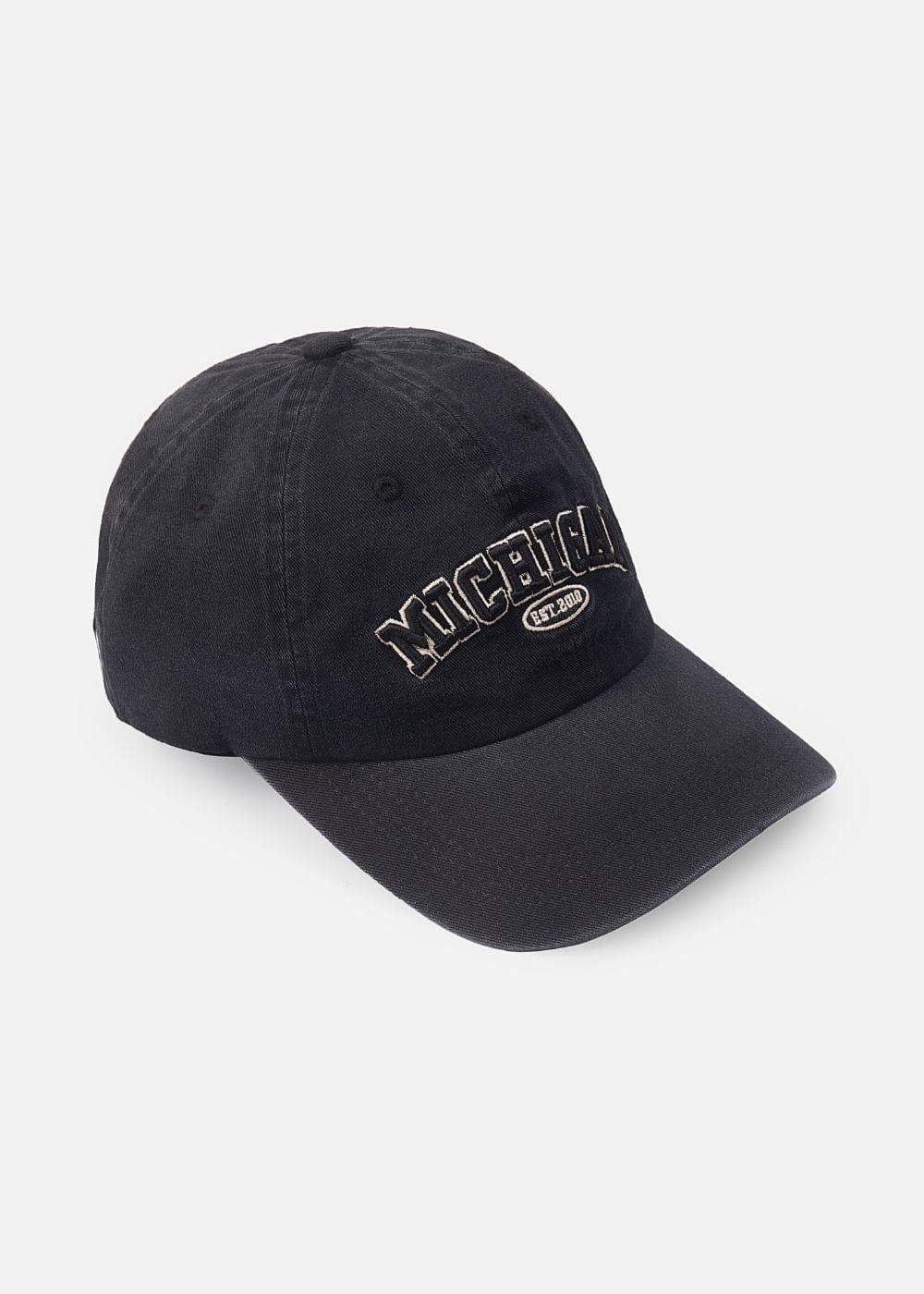 Nón Dad Hat Kaki Bền Bỉ MICHIGAN NS M142 Đen - YaMe.vn