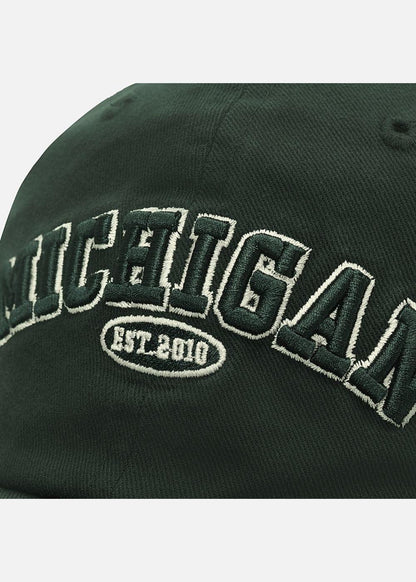 Nón Dad Hat Kaki Bền Bỉ MICHIGAN NS M142 Xanh Lá Đậm - YaMe.vn