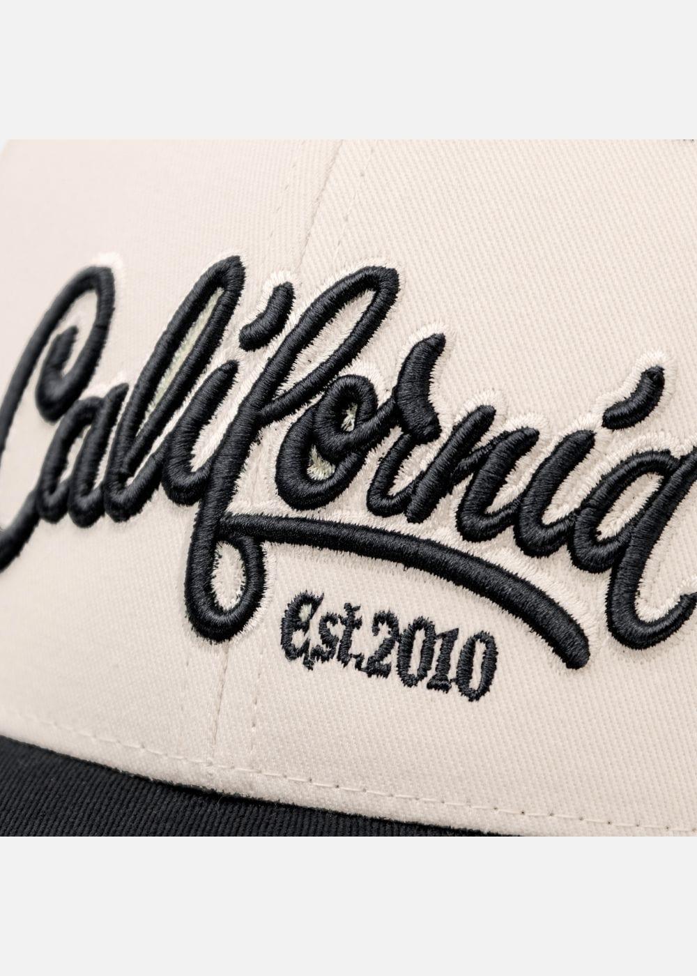 Nón Baseball Cap Kaki Phối Màu CALIFORNIA NS M147 Be Đen - YaMe.vn