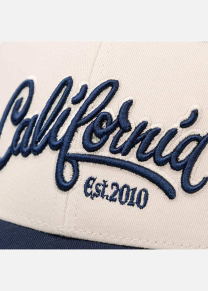 Nón Baseball Cap Kaki Phối Màu CALIFORNIA NS M147 Be Xanh Dương - YaMe.vn