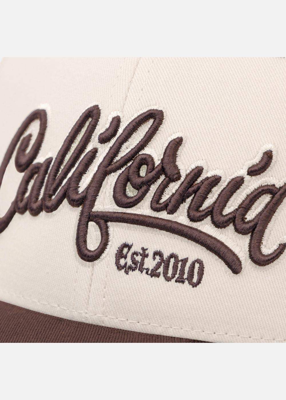 Nón Baseball Cap Kaki Phối Màu CALIFORNIA NS M147 Be Nâu - YaMe.vn