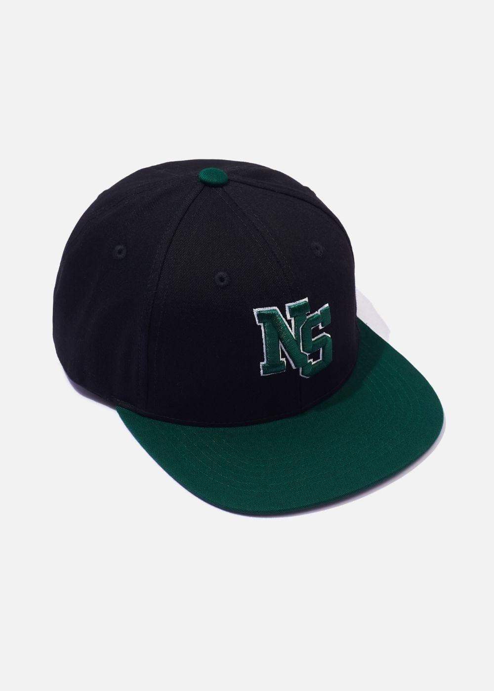 Nón Snapback Kaki Đứng Form NS M148 Đen - YaMe.vn