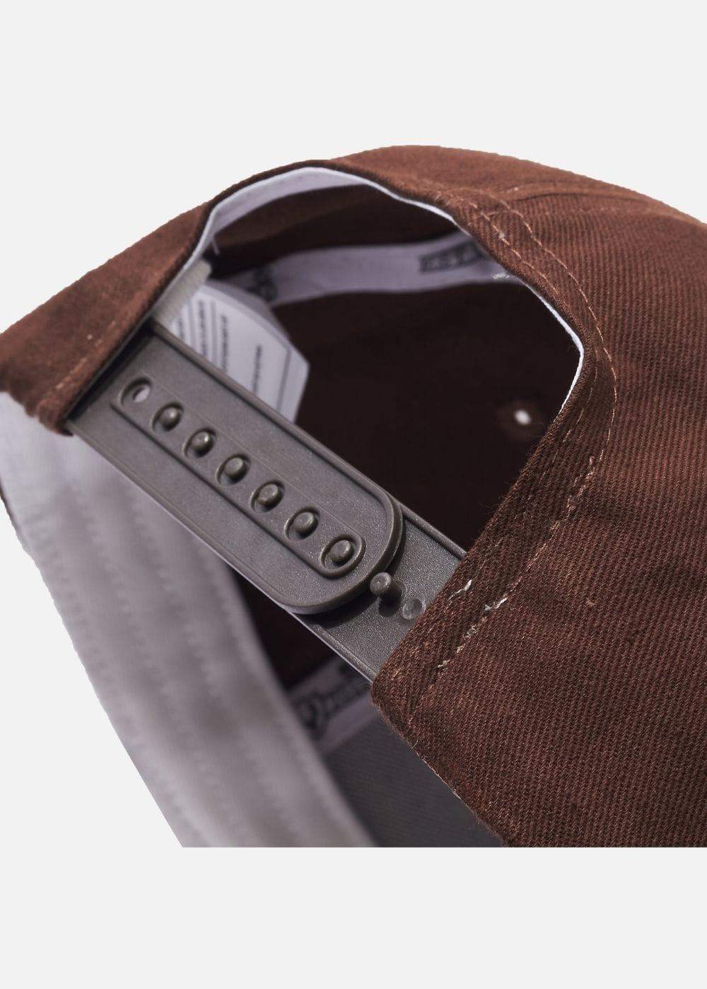Nón Snapback Kaki Đứng Form NS M148 Nâu Be - YaMe.vn
