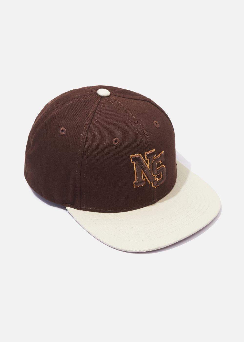 Nón Snapback Kaki Đứng Form NS M148 Nâu Be - YaMe.vn