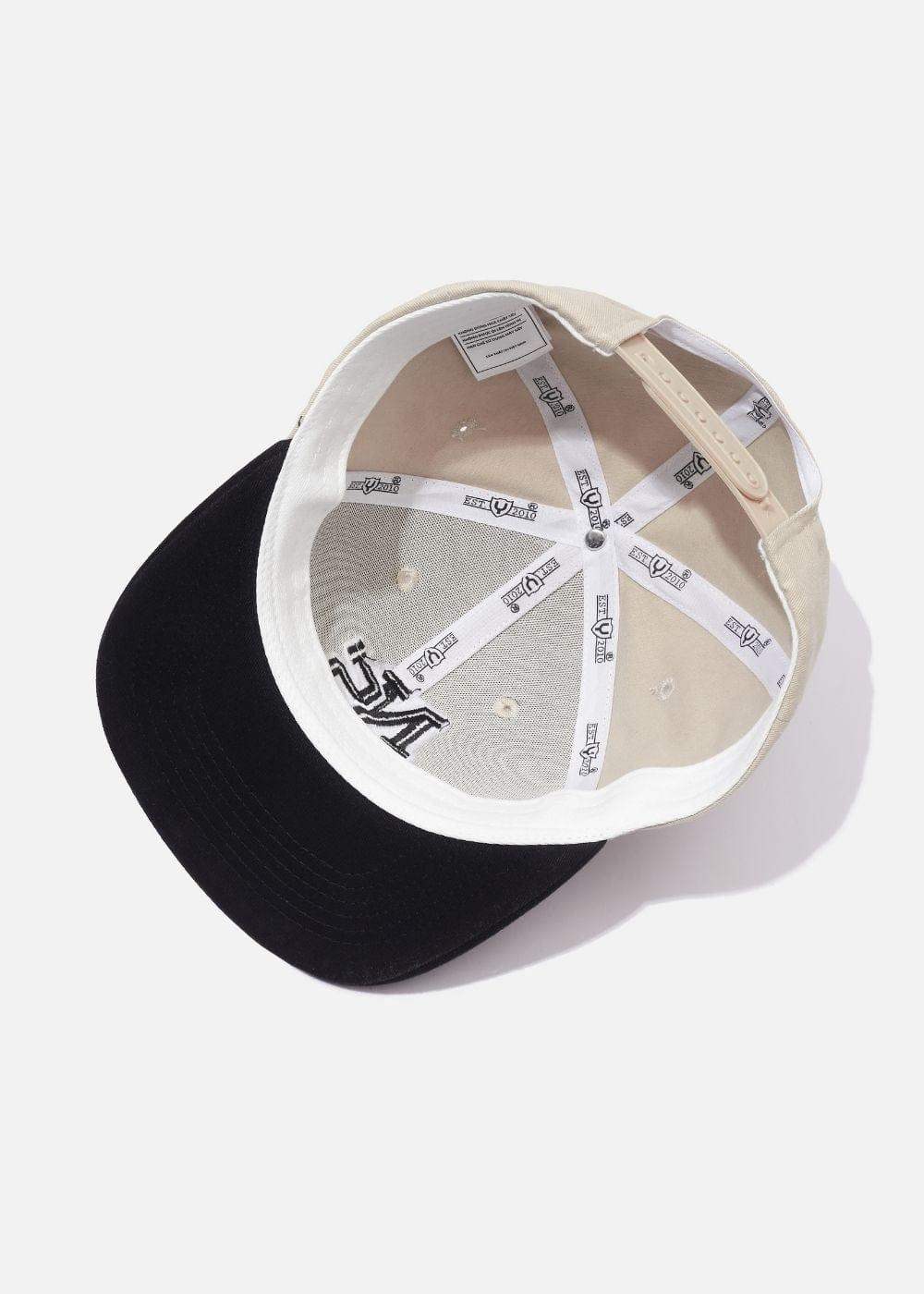 Nón Snapback Kaki Đứng Form NS M148 Be Nâu - YaMe.vn