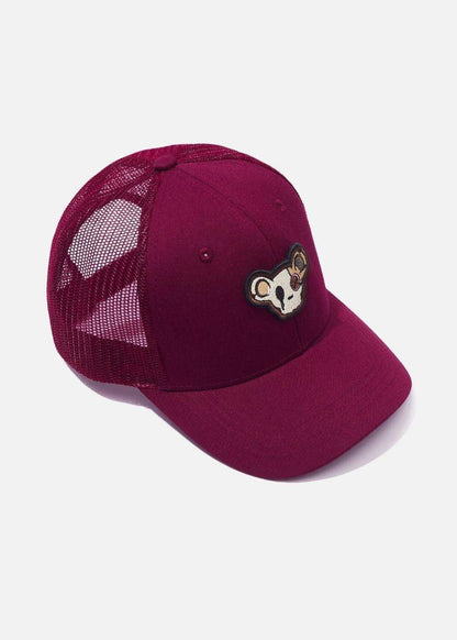 Nón Trucker Cap Kaki Đứng Form NS M152 Đỏ Đậm - YaMe.vn