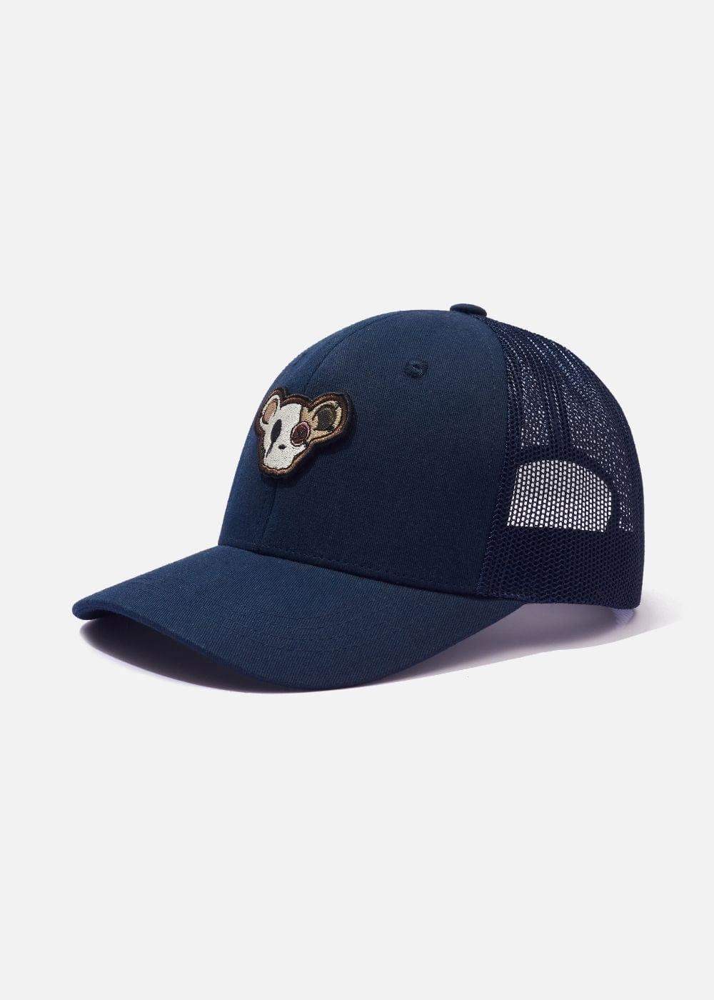 Nón Trucker Cap Kaki Đứng Form NS M152 Xanh Dương Đậm - YaMe.vn