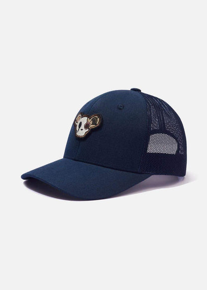 Nón Trucker Cap Kaki Đứng Form NS M152 Xanh Dương Đậm - YaMe.vn