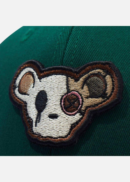 Nón Trucker Cap Kaki Đứng Form NS M152 Xanh Lá Đậm - YaMe.vn